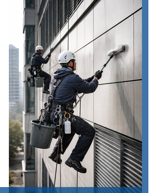 Мойка вентилируемого фасада в Малгобеке от 258 р. | ВЫСОТНИК-Млг