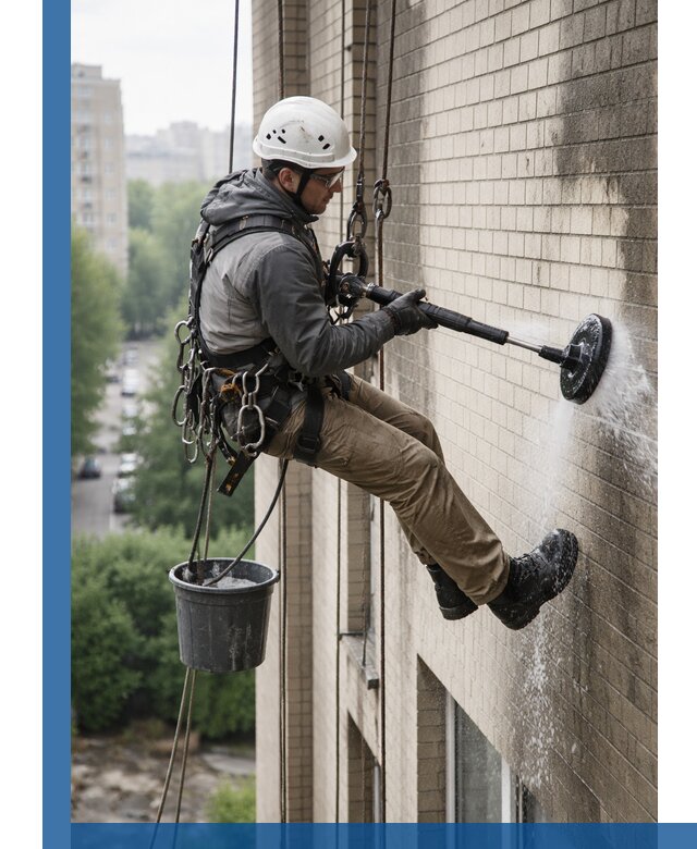 Очистка фасада от копоти в Малгобеке профессионально и безопасно