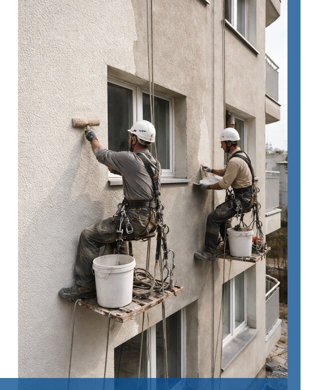 Нанесение короеда на фасад в Малгобеке от 464 р. | ВЫСОТНИК-Млг