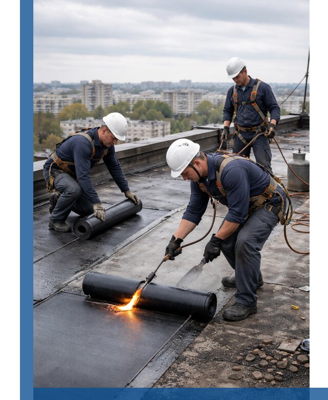 Ремонт наплавляемой кровли в Малгобеке качественно и надежно