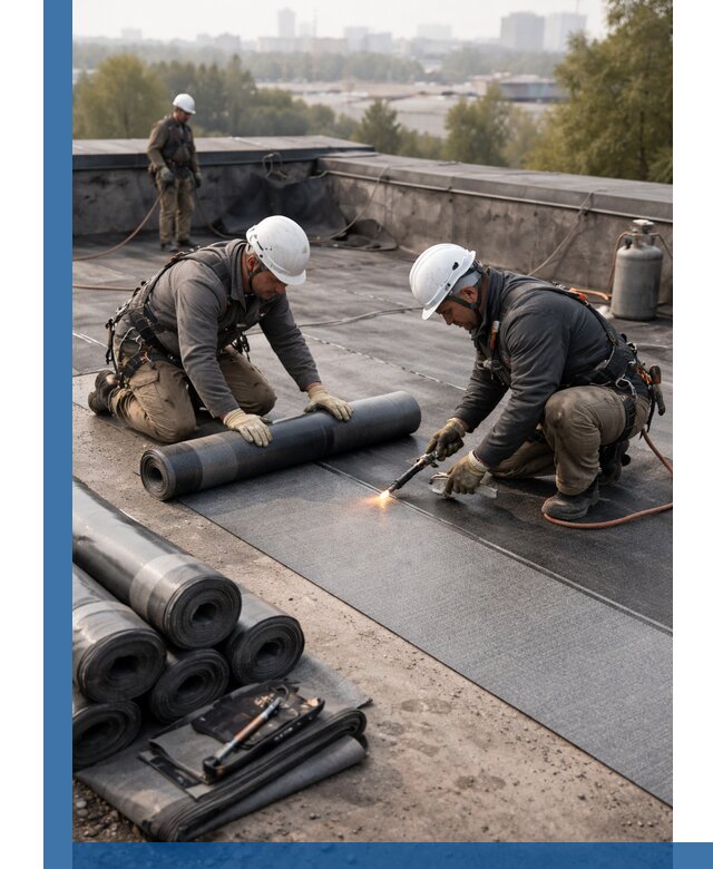 Монтаж мягкой кровли в Малгобеке профессионально и надежно