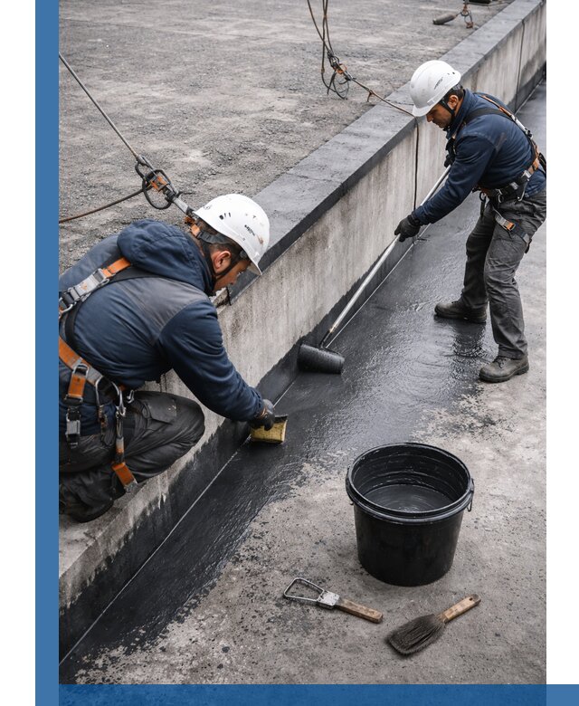 Гидроизоляция кровли жидкой резиной профессионально в Малгобеке