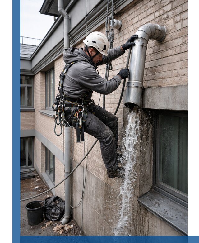 Профессиональная прочистка водосточных труб в Малгобеке с гарантией