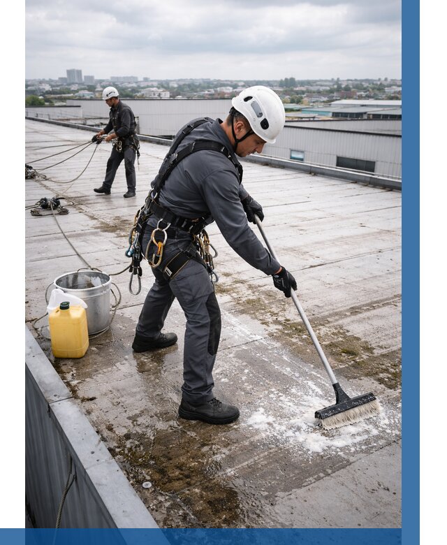 Очистка крыши по графику в Малгобеке от 7739 р. | ВЫСОТНИК-Млг