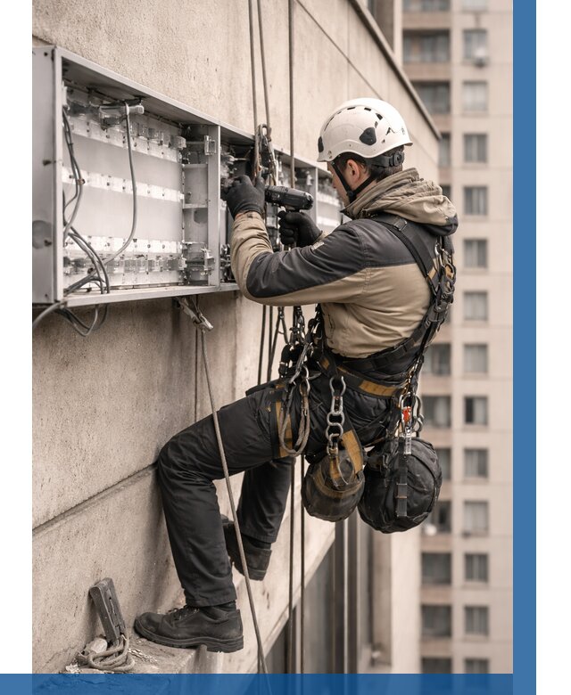 Ремонт вывески на высоте в Малгобеке от 4643 р. | ВЫСОТНИК-Млг