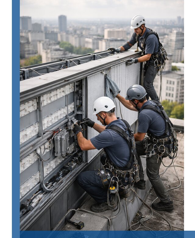 Профессиональное обслуживание крышной рекламы в Малгобеке под ключ