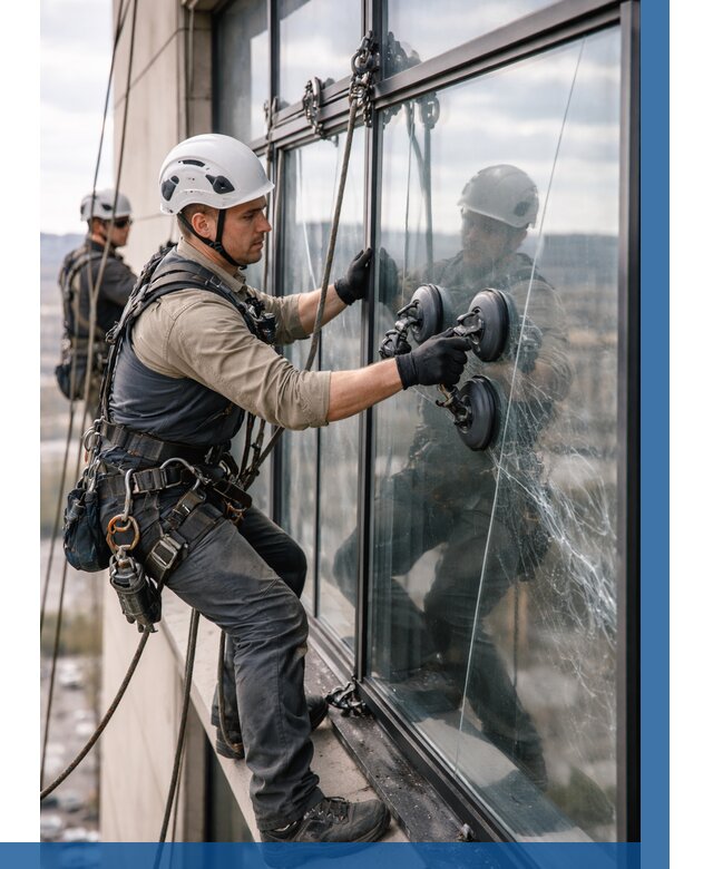 Замена стекла в витраже в Малгобеке под ключ от 8770 р. | ВЫСОТНИК-Млг