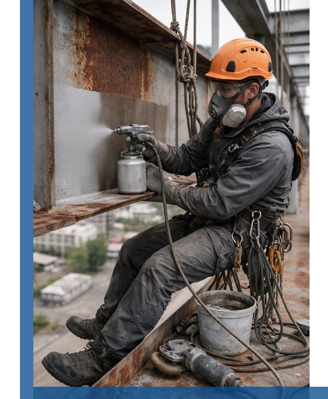 Антикоррозионная обработка металлоконструкций в Малгобеке под ключ