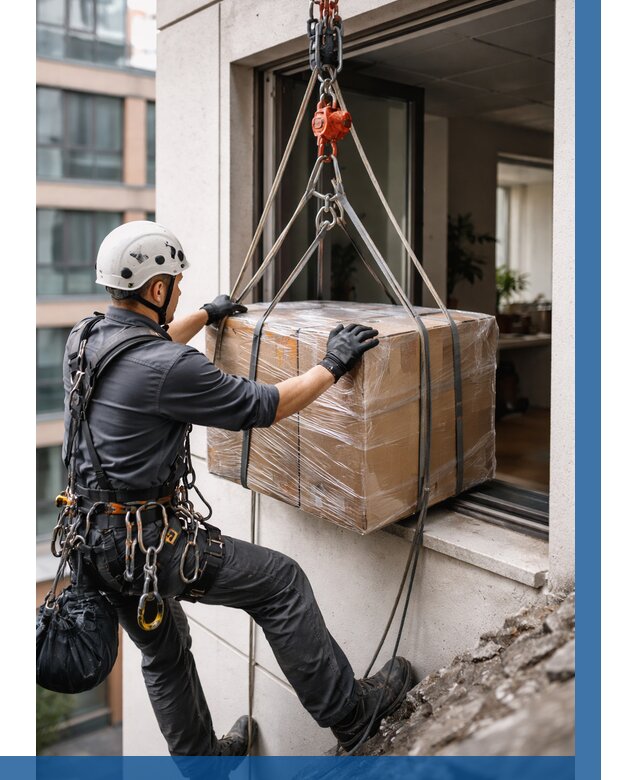 Подъем груза через окно в Малгобеке от 4643 р. | ВЫСОТНИК-Млг