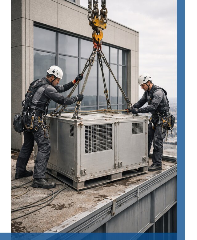 Такелажные работы на высоте в Малгобеке от 8254 р. | ВЫСОТНИК-Млг