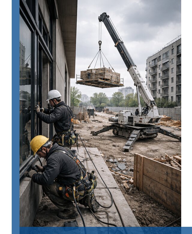 Аренда крана Пионер в Малгобеке для строительных работ