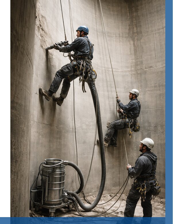 Зачистка силосов в Малгобеке от 4643 р. Договор и смета ВЫСОТНИК-Млг