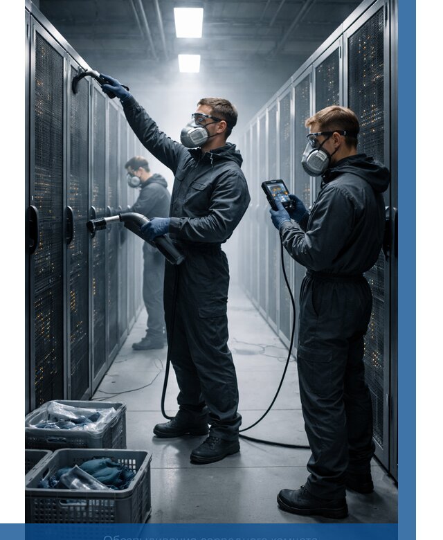 Обеспыливание серверной комнаты в Малгобеке от 4643 р. | ВЫСОТНИК-Млг